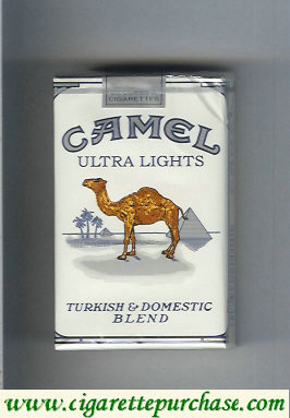 Camel Ultra Lights Turkish Domestic Blend cigarettes king size soft box